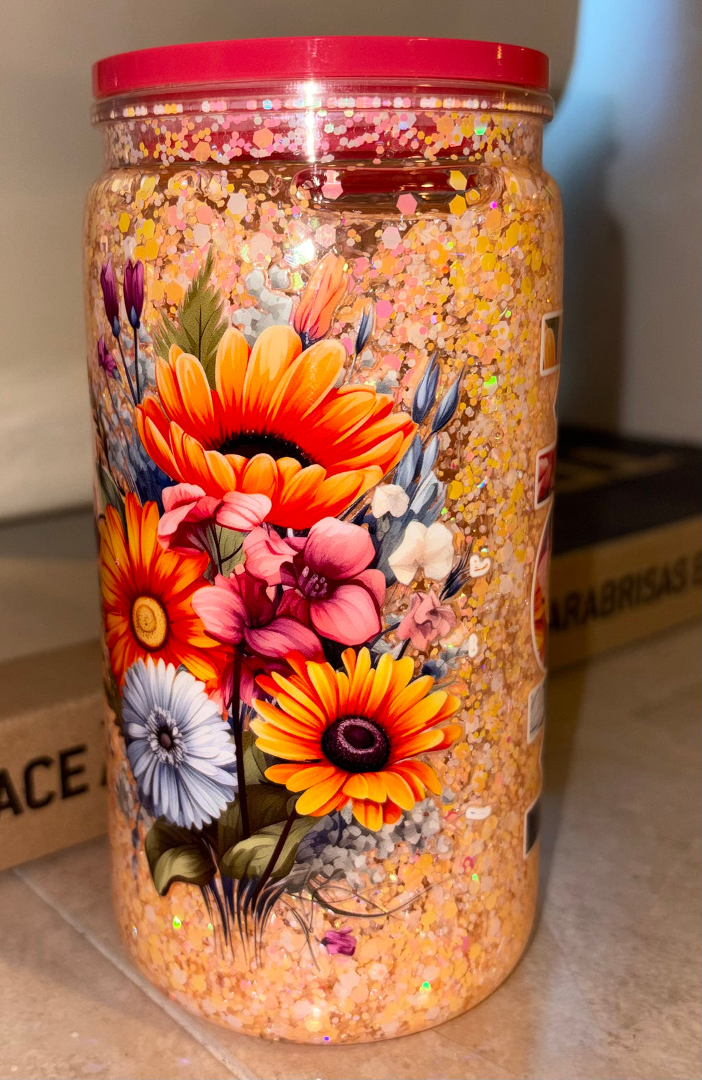 Snow globe tumbler