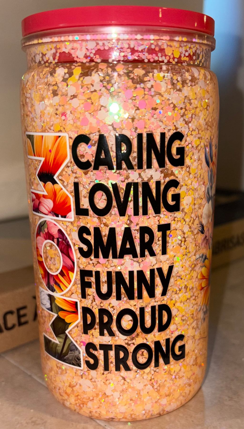 Snow globe tumbler