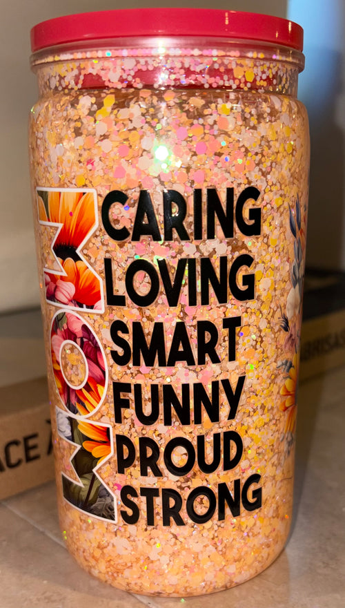 Snow globe tumbler
